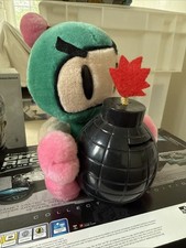 1993 Hudson Soft Super Bomberman Green Piggy Bank Coin 