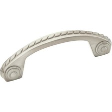 Lot of 8 Amerock Allison Scroll Cabinet Drawer Pulls Satin Nickel 3" BP53470G10