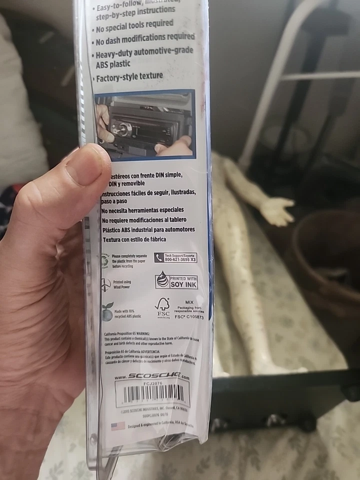  Scosche - FCJ2076 - Stereo Install Kit - Ford/Chrysler/Jeep 1974-01 - Image 3 of 4