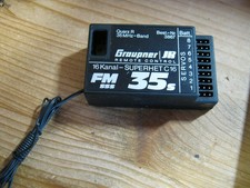 Empfänger Graupner C 16 - (35 Mhz A- Band) 
