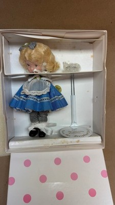 Vtg 5.5'' Nancy Ann Storybook ALICE THROUGH LOOKING GLASS #2 w/ Original Box NRFB