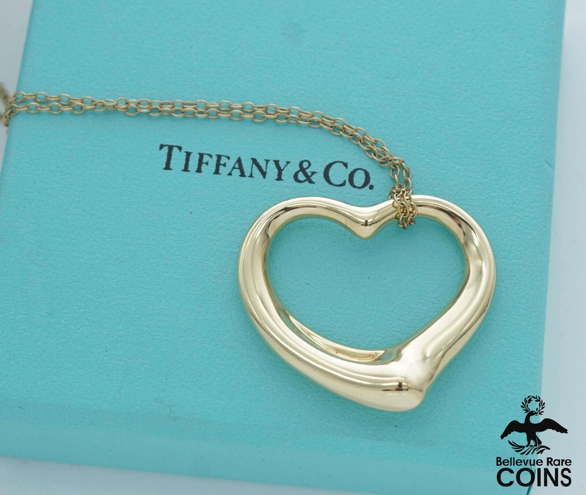 【激レア】Old Tiffany heart necklace 激レア】Old Tiffany heart necklace 激レア】Old Tiffany heart