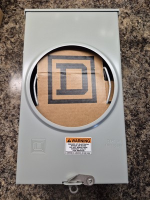 Meter Socket Overhead Ringless-Horn Bypass for Square D 200 Amp