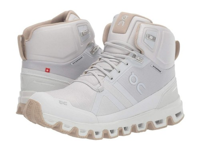 #ad New Women#x27;s On Cloudrock Waterproof Hiking Boots Size 9 10.5 Glacier Sand $82.49