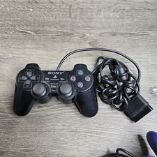 Sony PlayStation 2 DualShock 2 Controller OEM Black scph-1010