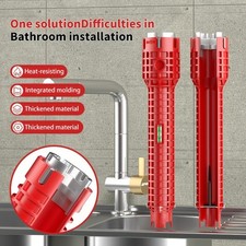 5/8in1 Sink Wrench, Faucet And Sink Installation Tool fits Sink Bathroom Kitchen