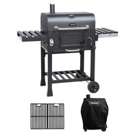 Taino Hero Xl Set Bbq Smoker Grillwagen Holzkohle Grill Standgrill RäUcherofen