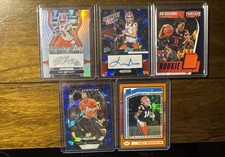 Illinois Fighting Illini Basketball & Football RC Numbered Auto Lot!! (5)
