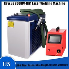 Raycus 2000W Laser Welder 4in1 Laser Welding/Cutting/Cleaning Machine 220V