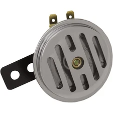 Drag Specialties 2.5" Horn - Chrome Slotted 2107-0045