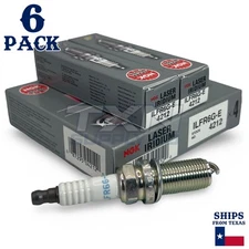6 Pack NGK 4212 Spark Plugs ILFR6G-E