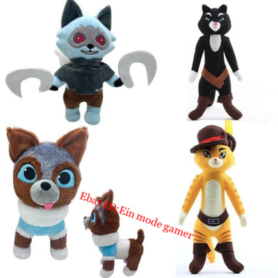 Movie Puss In Boots Figure Doll Perrito Death Wolf Anime Collection Doll Toys