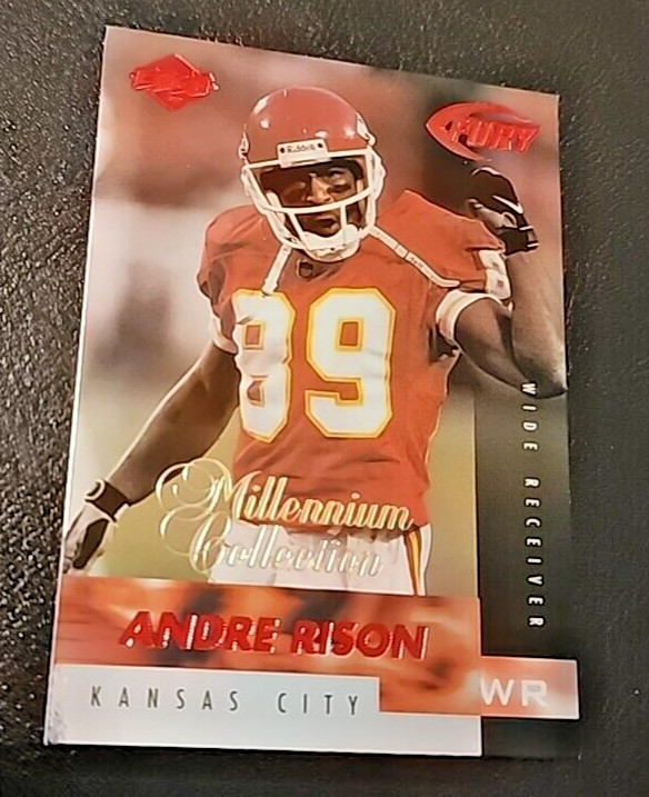 1999 Collector’s Edge Fury #115 Andre Rison Kansas City Chiefs NFL Card