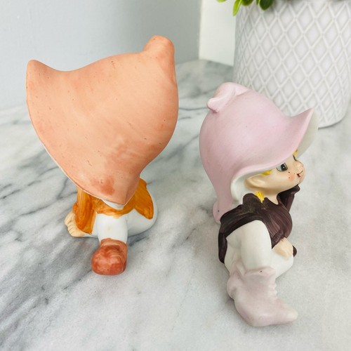 HOMCO Pixies Elves Fairies Figurines 5213 Set of 2 - Picture 6 of 8