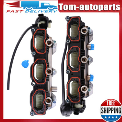 Left & Right Intake Manifolds For Audi S4 S5 A6 A7  Q5 Q7 V6 3.0 TSI 06E133109