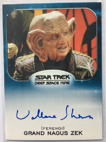Wallace Shawn Autograph as Grand Nagus 