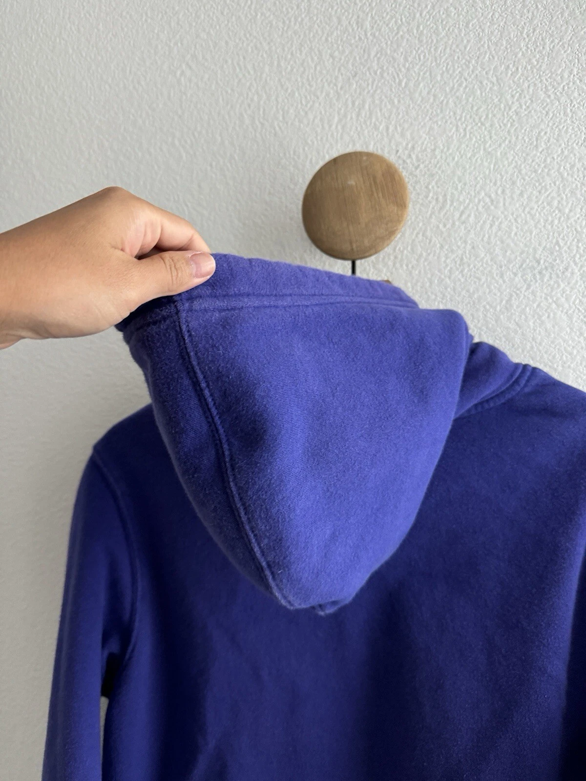 Felpa con cappuccio grafica The North Face x Supreme viola taglia media