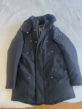 Black Large Moose Knuckles Jacket