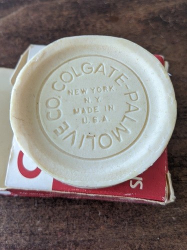 Vintage Colgate Shaving Mug Soap NOS - Picture 7 of 8
