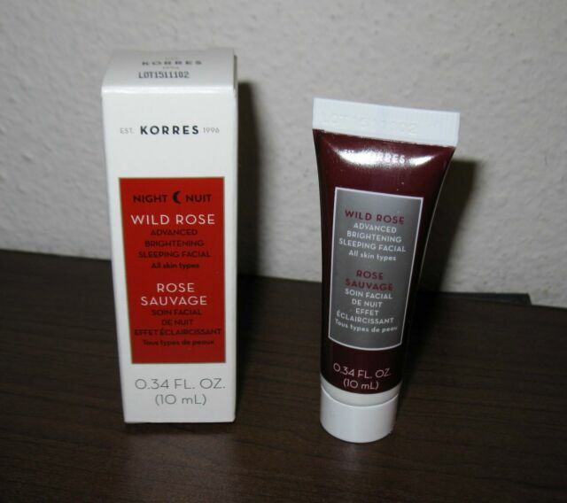 korres wild rose sleeping facial cream