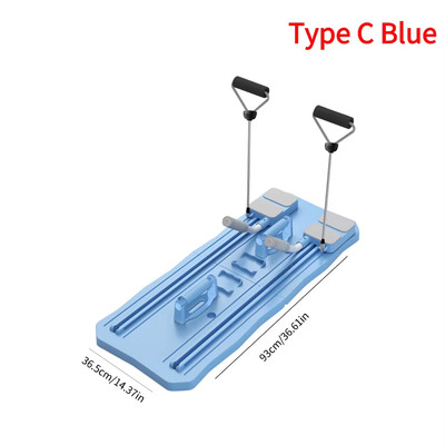 Multifunctional Fitness Board Exercise Machine with Counter & Kneeling Mat Worko