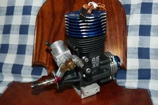 CLEAN  OS MAX "91 SX-H RING C SPEC" 3D CHAMPION HELI ENGINE / SB-18 HATORI PIPE!