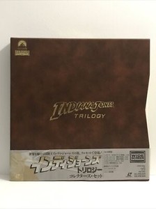Indiana Jones Trilogy Collector's Set Box 5 Laserdisc Harrison Ford Japan