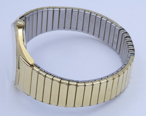 Vintage Dugena Brief-Fix Men's Watch / Manual Winding Gold Plated - Picture 4 of 6