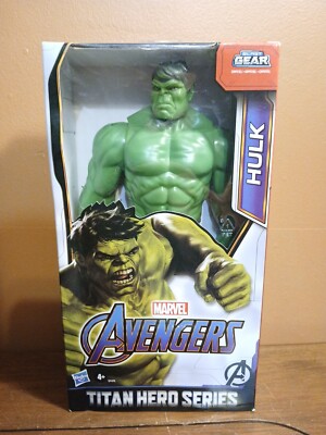 Marvel Avengers Hulk Titan Hero Series Deluxe Blast Gear Hulk 12'' Figure NIB