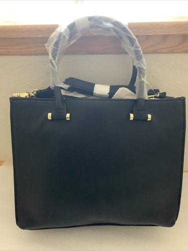 Tahari |Satchel | Purse | Handbag | Shoulder Bag | Crossbody | Black - Picture 2 of 9