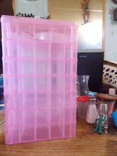 7 Tier Craft Case Organizer With 70 Compartments NWOT