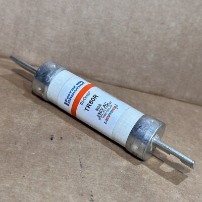 Ferraz Shawmut Mersen TR80R 80 Amp 250V Tri-Onic RK5 Fuse New