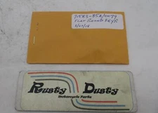 Harley Davidson Genuine NOS Flat Round Key Set 71583-85A Code: 0079