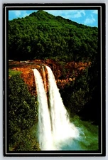 Wailua Falls Kauai Hawaii River Postcard by Island Heritage