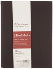 Strathmore 500 Series Mixed Media Art Journal 8.5x11 Vellum Durable Cotton Paper