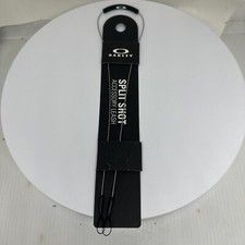 NEW Oakley SPLIT SHOT Sunglasses Leash Accessory Silver NWT