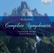 SCHUBERT Complete Symphonies STAATSKAPELLE DRESDEN 4CD NEW SEALED