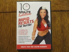 10 Minute Solution Rapid Results Fat Burner - Cat Chiarelli 2010 DVD VERY GOOD!!