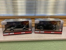 Set Of 2 - Jada Toys Hollywood Rides Knight Rider Kitt Karr Diecast 132 Scale
