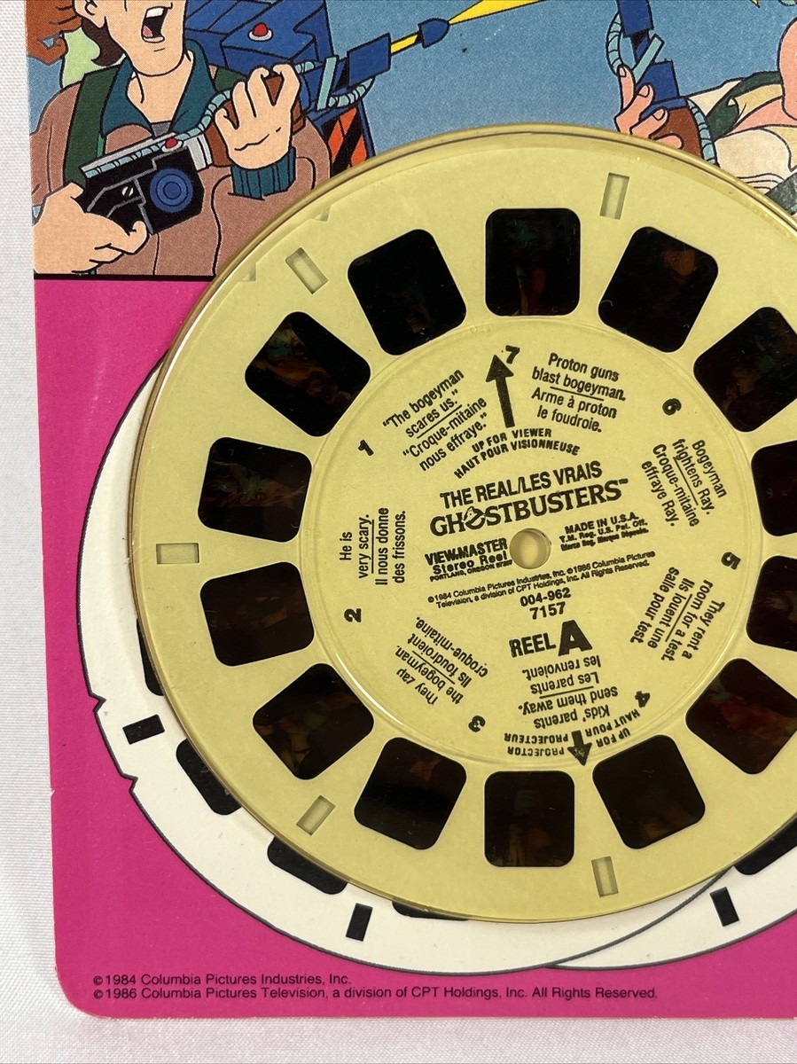 ビューマスター ゴーストバスターズ 3D View master The Real Ghostbusters View Master 3D Reels 1987 No. 4216