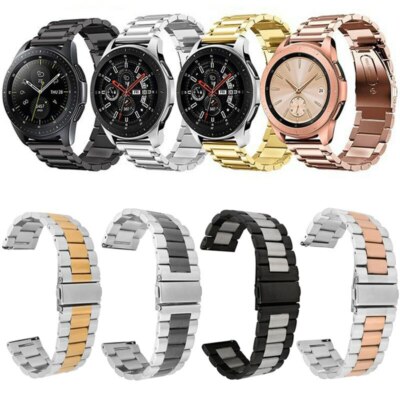 22mm Stainless Steel Strap For Samsung Galaxy Watch 3 41 45mm Band 18mm 20 24mm