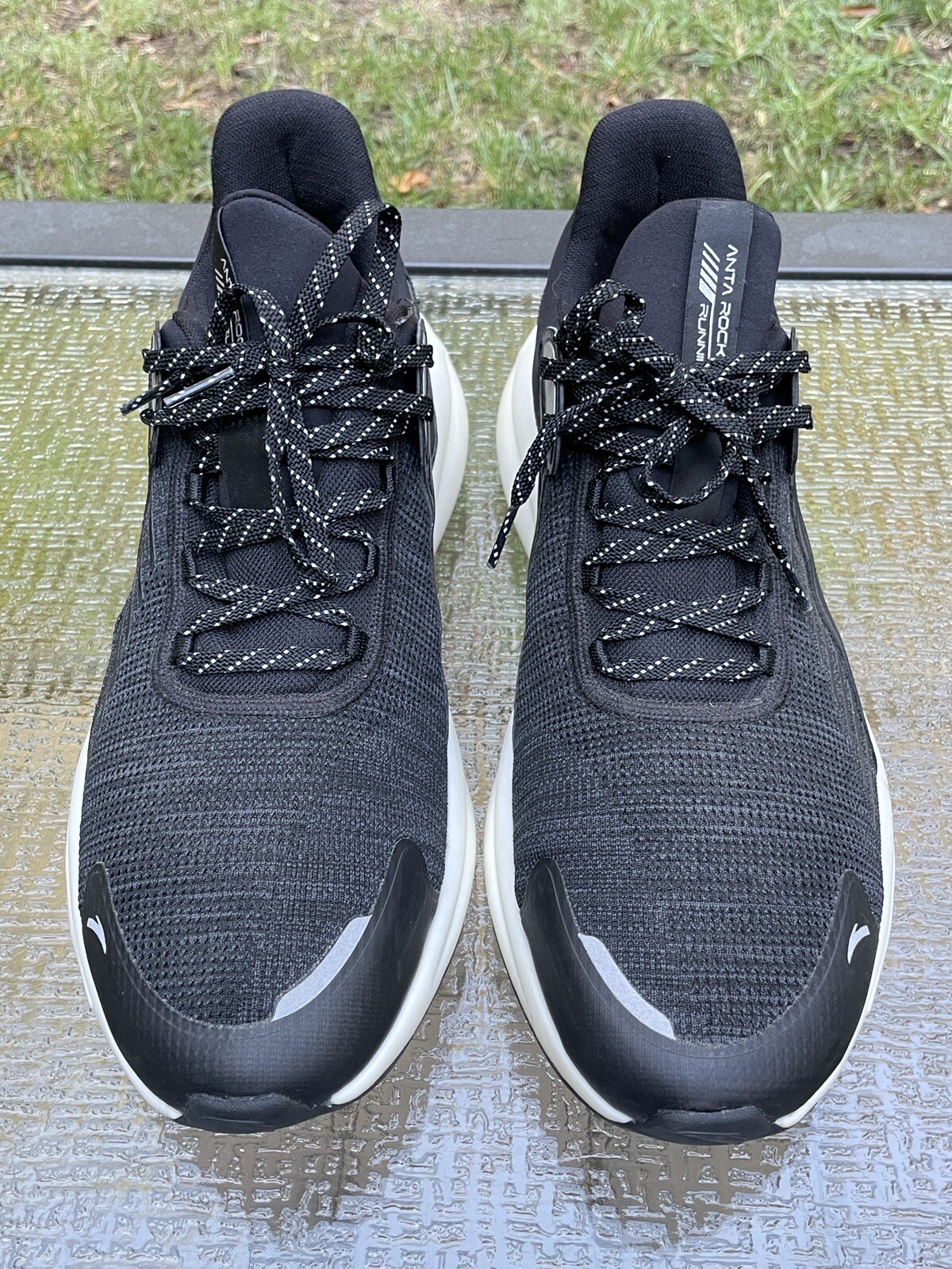 ANTA ROCKET RUNNING Men’s Size 14.5 Black Breathable Shock Absorption Sneakers eBay