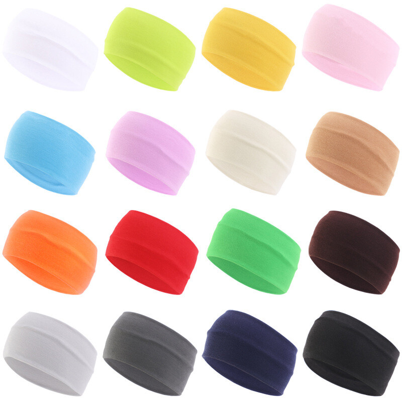 Set di 9 fasce elastiche antiscivolo per sport, fitness e corsa. Adatte