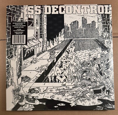 SS DECONTROL   GET IT AWAY - CLOUDY CLEAR VINYL + FLEXI LIMITED/750 NEW - A18
