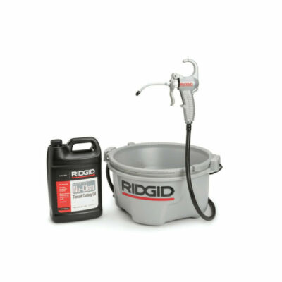 Ridgid 10883 Oiler with 1 Gallon Nu-Clear Thread Cutting Oil