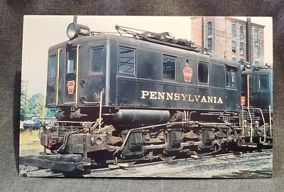 LMH Postcard PENNSYLVANIA Electric Motor PRR 3917 B-1 Switcher Philadelphia PA