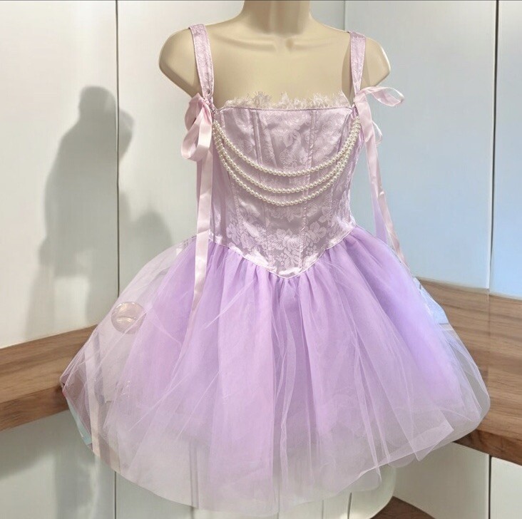 sugar thrillz purple dress Sugar Thrillz Royal Portrait Mode Mini Dress Purple Medium