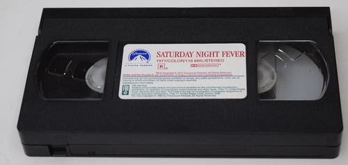 Saturday Night Fever VHS 1979 Rare Original Release OOP HTF Paramount ...