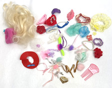 Vintage Barbie Accessories Hair Clips Ribbons Hairband Headband