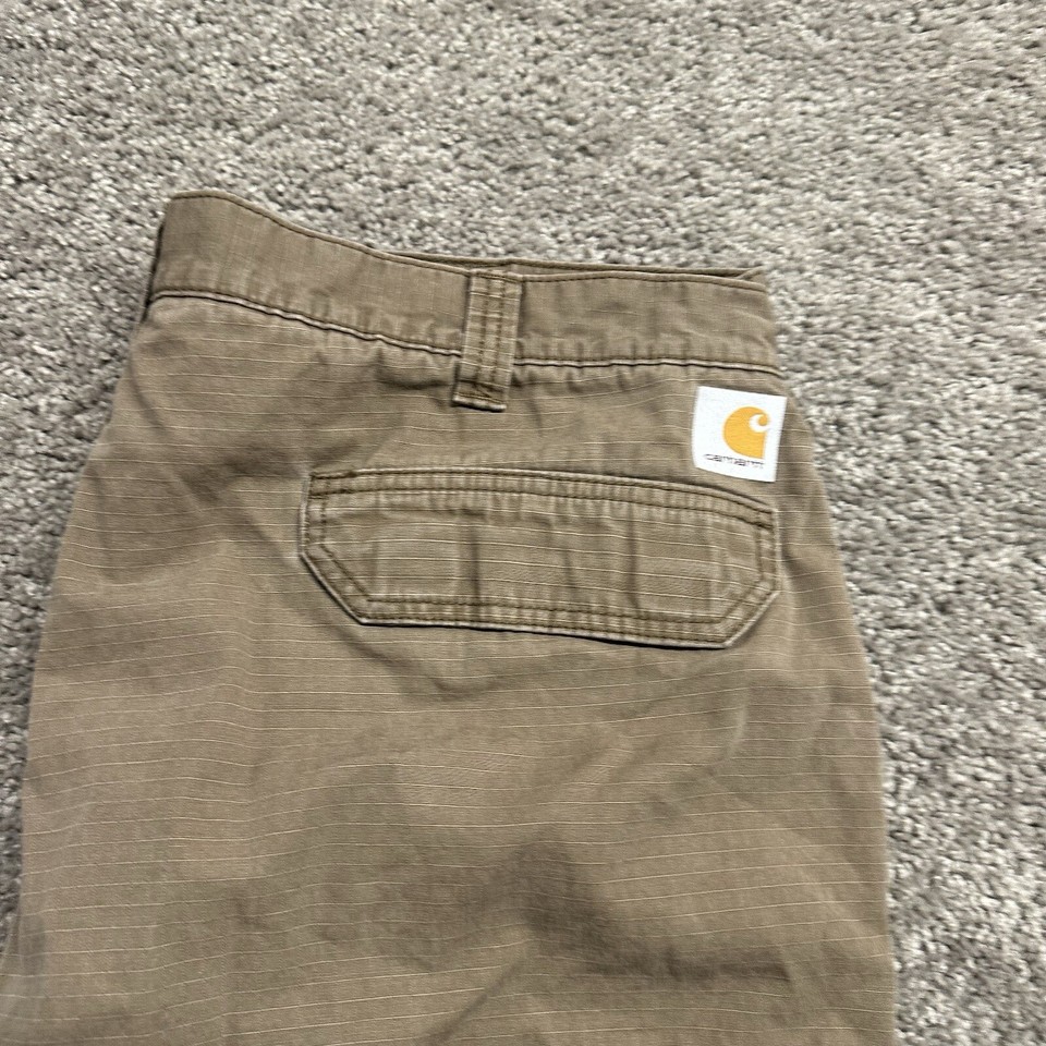 MENS 33 x 30 Carhartt 101148 Force Tappan Ripstop Relaxed Fit Cargo